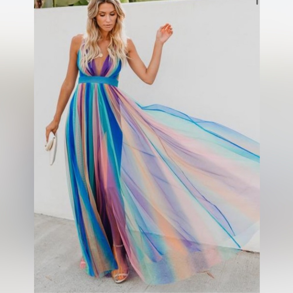 Vici- Sugarplum maxi dress (Large) NEW
